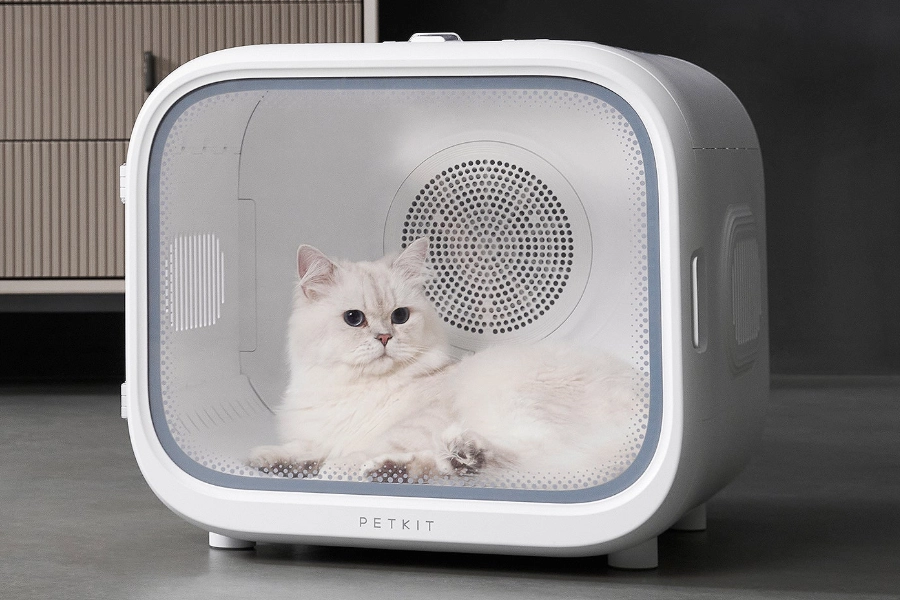 Dog drying machine for home