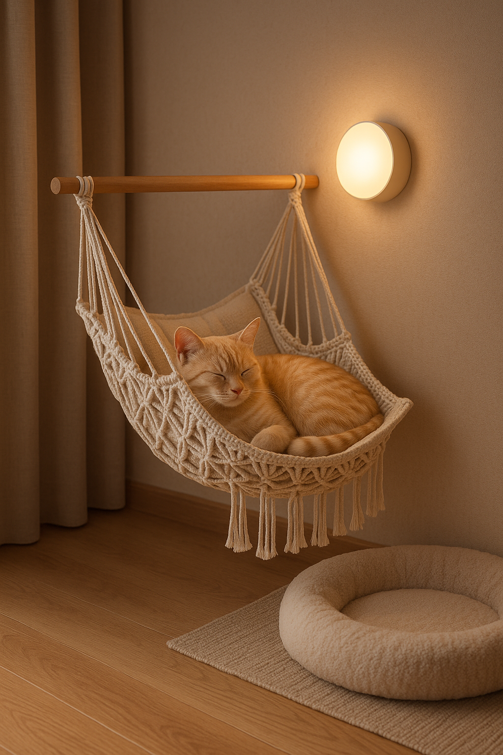 Choosing the right corner is important in keeping your pet calm and happy